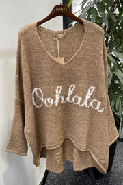 Oohlala knit | Camello | Strik fra Marta du Chateau