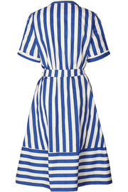 Circus Dress | Blå & Hvid | Stribet kjole fra Lollys Laundry