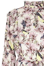 Sanni Dress | Flower Print | Kjole med blomsterprint fra Lollys Laundry