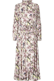 Sanni Dress | Flower Print | Kjole med blomsterprint fra Lollys Laundry