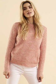 Knit Pullover | Rose | Strik fra Saint Tropez