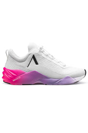 Avory Mesh W13 | White Bright Pink | Sneakers fra Arkk
