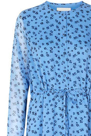 Anastacia dress | Blå | Maxikjole fra Lolly's Laundry