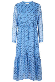 Anastacia dress | Blå | Maxikjole fra Lolly's Laundry