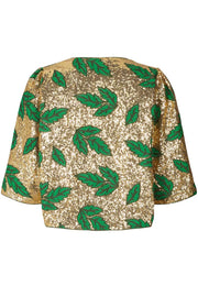 Trine Jacket | Green | Kort jakke fra Lollys Laundry