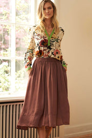 Libra Skirt | Dusty Mauve | Nederdel fra Lollys Laundry