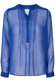 Helena Shirt | Blue | Skjorte fra Lollys Laundry