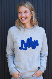 Moby Sweat | Grey Melange | Sweatshirt fra Lollys Laundry