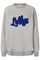 Moby Sweat | Grey Melange | Sweatshirt fra Lollys Laundry