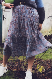 Morning Skirt | Flower Print | Nederdel fra Lollys Laundry