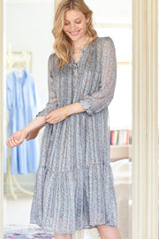Naja Dress | Dusty Blue | Kjole fra Lollys Laundry
