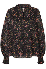 Maya Blouse | Flower print | Bluse fra Lollys Laundry