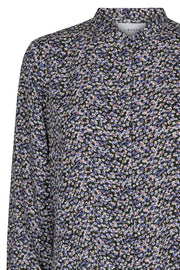 Maggie Ls Shirt | Purple Flower | Skjorte med print fra Liberté