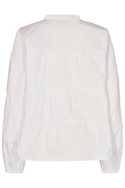 Carrie LS Shirt | White | Skjorte fra Liberté