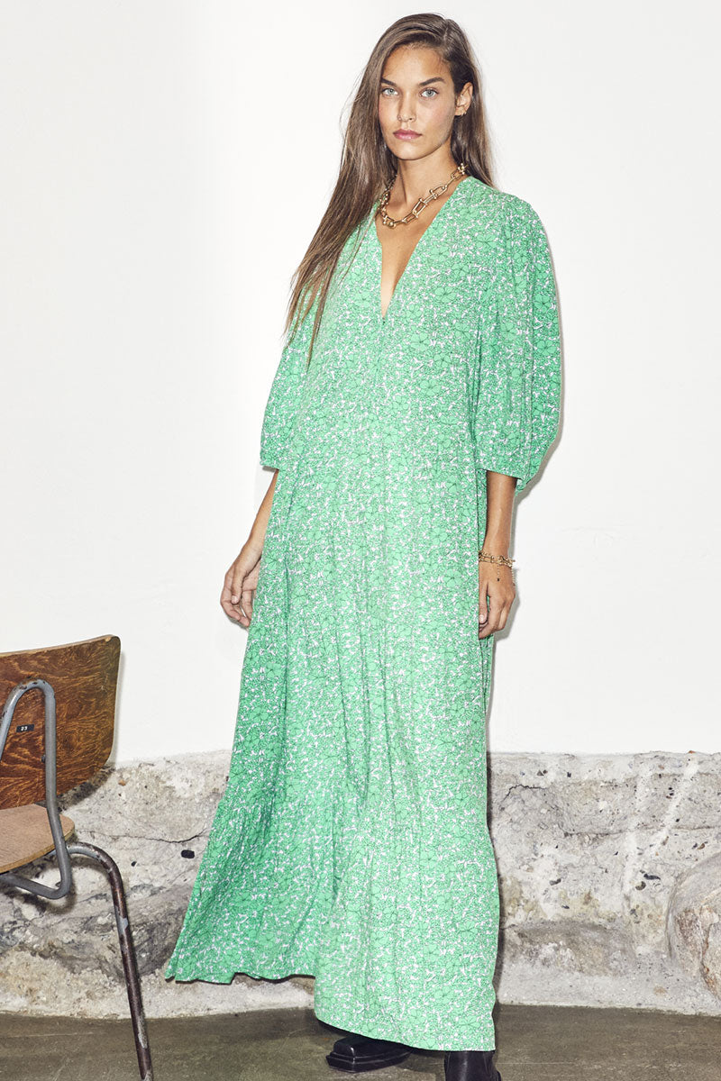 Co'couture Kjole | | Field Flower Floor Dress – Lisen.dk