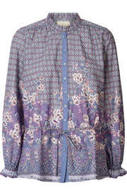 Sophie Shirt | Flower Print | Skjorte med print fra Lollys Laundry