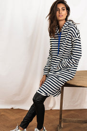 Lupa Dress | Stripe | Hoodie kjole med striber fra Lollys Laundry