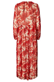 Luciana Dress | Flower Print | Lang kjole med print fra Lollys Laundry