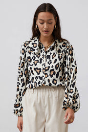 Luke Shirt | Leopard Print | Skjorte fra Lollys Laundry