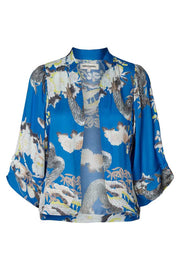 Alba Kimono | Blue | Kimono fra Lollys Laundry
