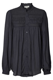 Cara Shirt | Washed Black | Skjorte fra Lollys Laundry