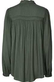 Cara Shirt | Dusty Green | Skjorte fra Lollys Laundry