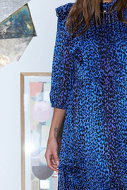 Cana Dress | Neon Blue | Kjole fra Lollys Laundry
