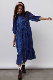 Cana Dress | Neon Blue | Kjole fra Lollys Laundry