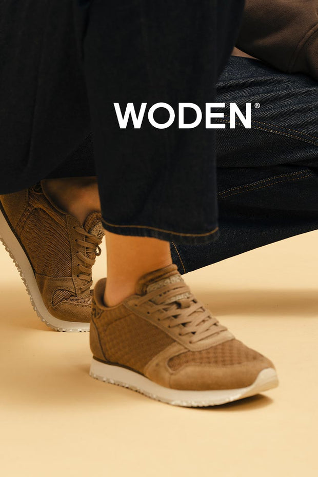 Ydun Suede Mesh II | Latte | Sneakers fra Woden