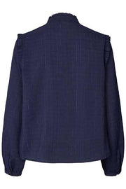 Dawn Shirt | Dark Blue | Skjorte fra Lollys Laundry