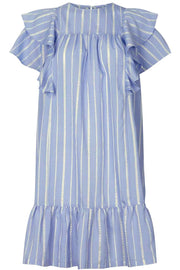 Lizzie Dress | Light Blue | Kjole fra Lollys Laundry
