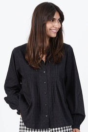 Balu Shirt | Washed Black | Skjorte fra Lollys Laundry