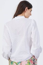 Balu Shirt | White | Skjorte fra Lollys Laundry