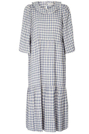 Sonya Dress | Dusty Blue | Kjole fra Lollys Laundry