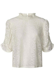 Lilou blouse | Creme | Bluse fra Lollys Laundry