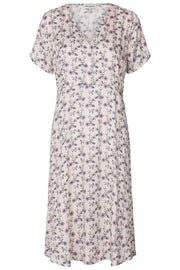 Anja Dress | Creme | Kjole fra Lollys Laundry