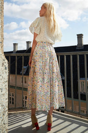 Sunset Skirt | Flower Print | Nederdel fra Lollys Laundry