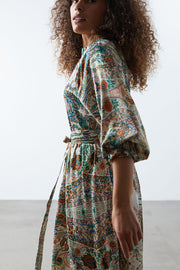 Britta Dress | Flower Print | Kjole fra Lollys Laundry