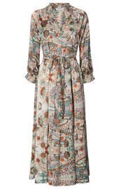 Britta Dress | Flower Print | Kjole fra Lollys Laundry