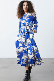 Harper Dress | Royal Blue | Kjole fra Lollys Laundry