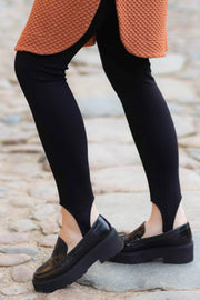 Flicka stirrup pant | Black | Leggings fra Black Colour