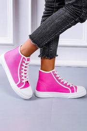 Hightop Boot | Pink | Sneakers fra Lazy Bear