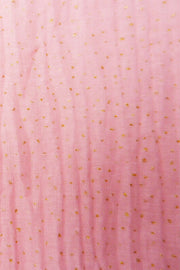 Glam Dot Scarf | Rose | Tørklæde fra Black Colour
