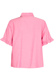 Lucy Blouse | Carmine Rose w- Off-white | Bluse fra Freequent