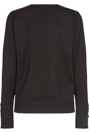 Katie Pullover | Black | Strik fra Freequent