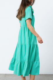 Freddy Dress | Green | Kjole fra Lollys Laundry