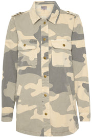 Channe Shirt Jacket | Sand Camouflage | Jakke fra Culture