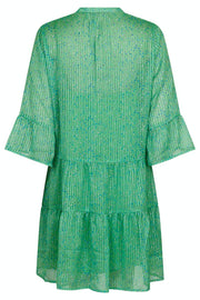 Gunvor Sparkle Dress | Green | Kjole fra Neo Noir