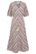 Martini Dress | Brown Rose Stripe | Kjole fra Liberté