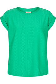 Blond Tee | Ming Green | T-Shirt fra Freequent